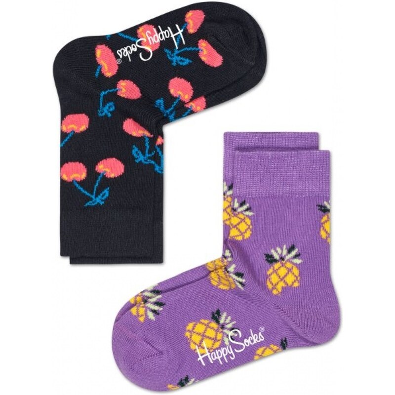 Happy Socks dětské ponožky 2 páry KCHE02-9000