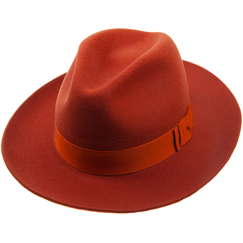 Tonak Fedora Stretti Wool Lux hnědá (Q6008) 55 53350/17AA