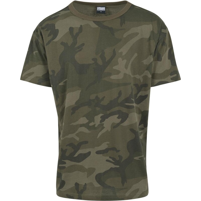 UC Men Camo Oversized Tee olivové camo