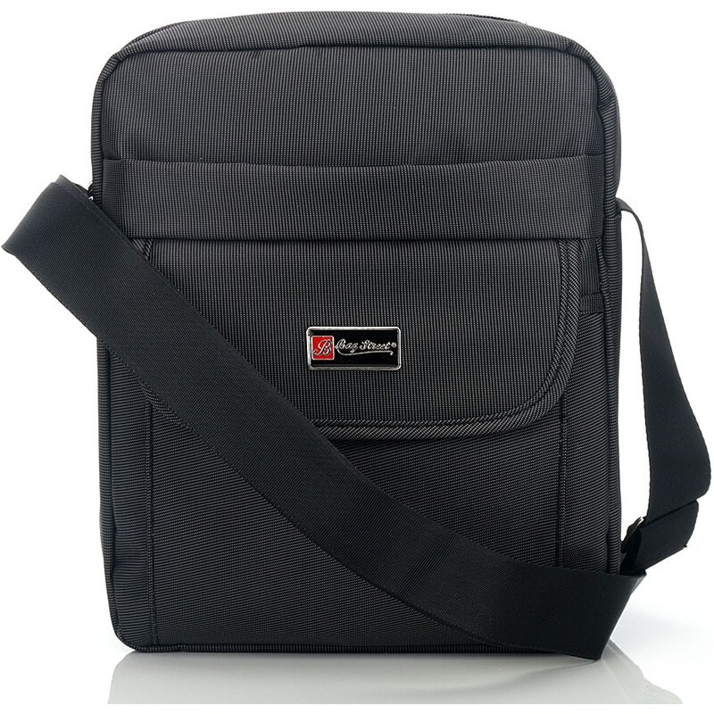 Bag Street Pánská taška přes rameno 2363 - černá grafit