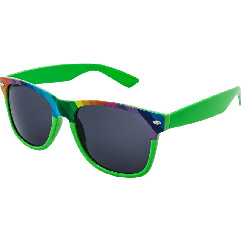 Sluneční brýle VeyRey Nerd spectrum zelené
