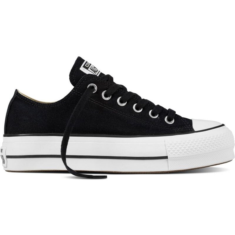 BOTY CONVERSE CT ALL STAR CANVAS PLATFOR - černá -