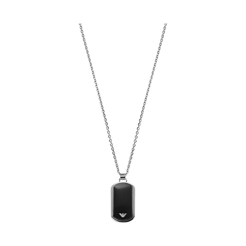 Emporio Armani Pánský ocelový náhrdelník s přívěskem EGS1726040