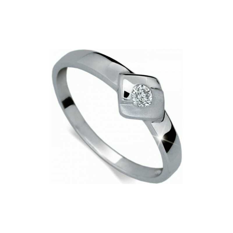 Danfil Zlatý zásnubní prsten s diamantem DF1241b