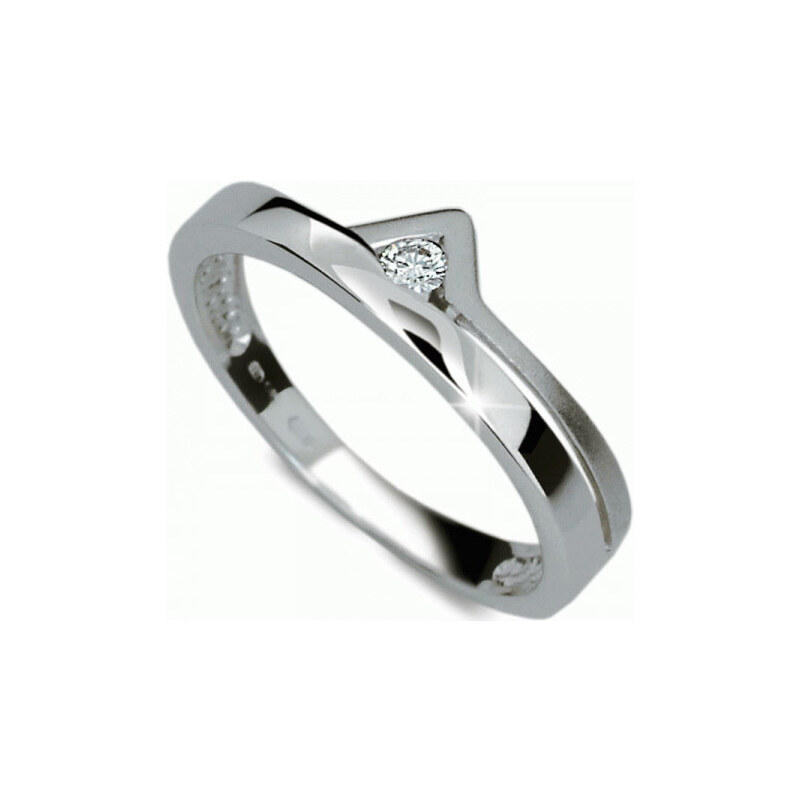 Danfil Zásnubní prsten s diamantem DF1565b