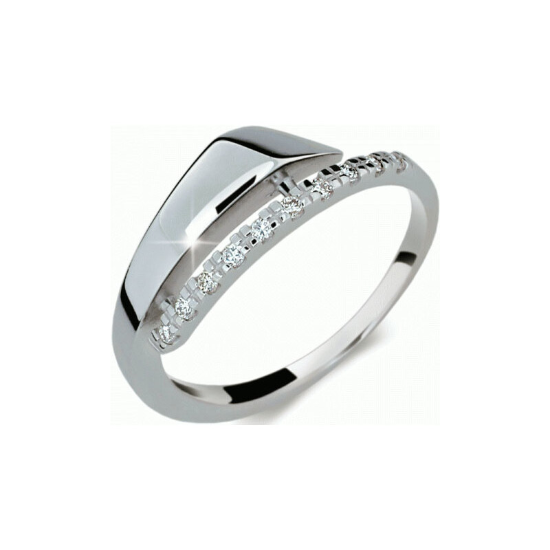 Danfil Elegantní diamantový prsten DF2048b
