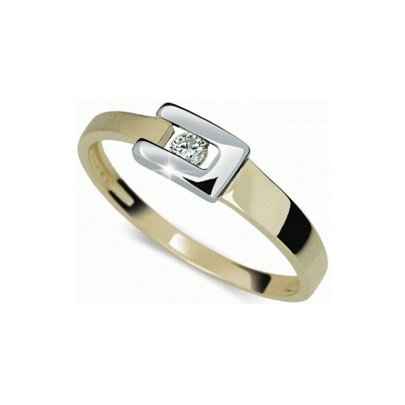 Danfil Bicolor prsten s diamantem DF2039z