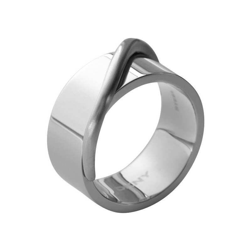 DKNY Masívní ocelový prsten NJ1860040