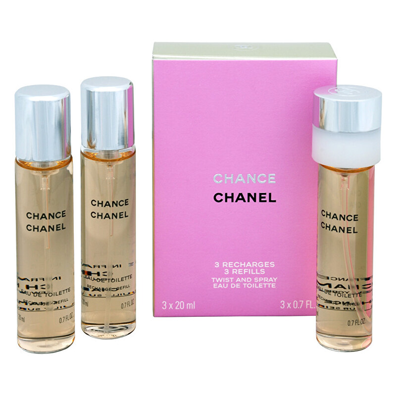 Chanel Chance - EDT - náplň (3 x 20 ml)