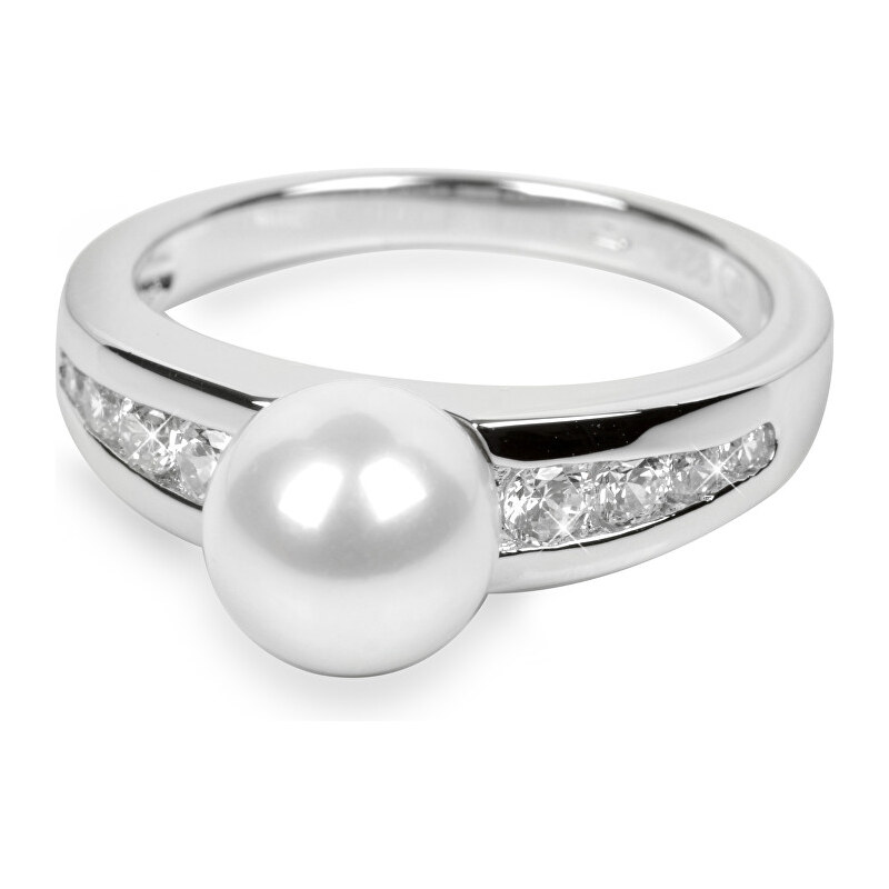 Silver Cat Stříbrný prsten s krystaly SC076
