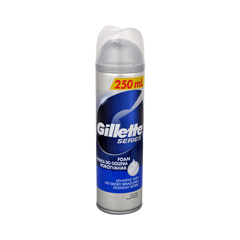 Gillette Pěna na holení pro citlivou pleť Series Sensitive Skin (Foam) 250 ml