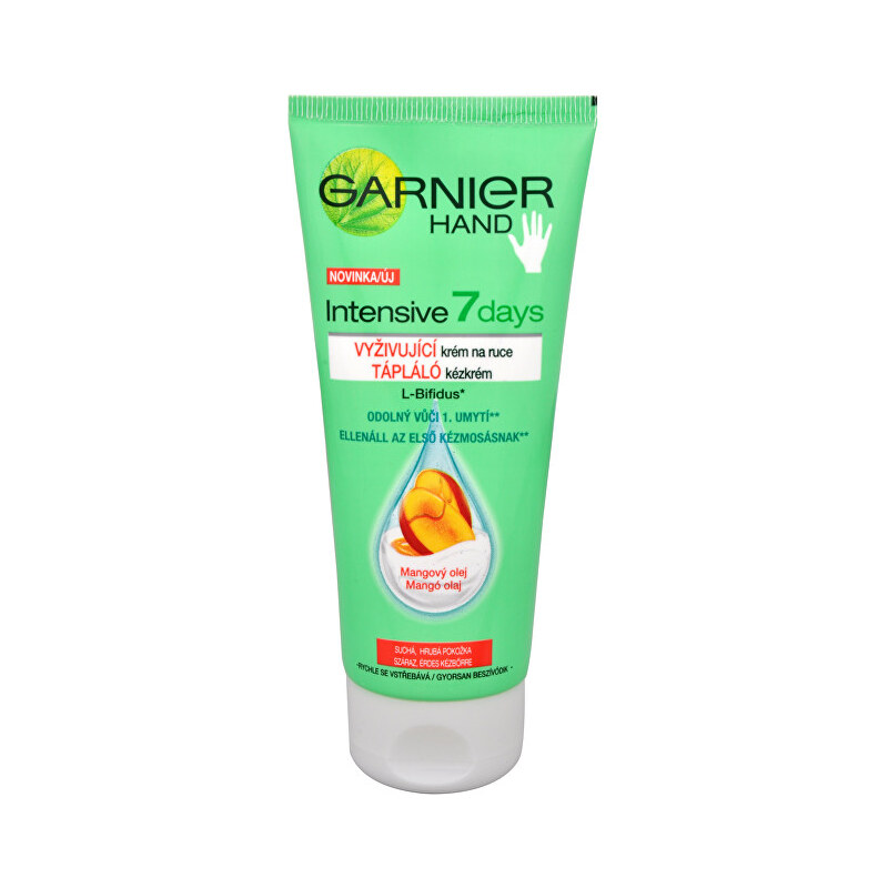 Garnier Vyživující krém na ruce s mangovým olejem (Intensive 7days) 100 ml