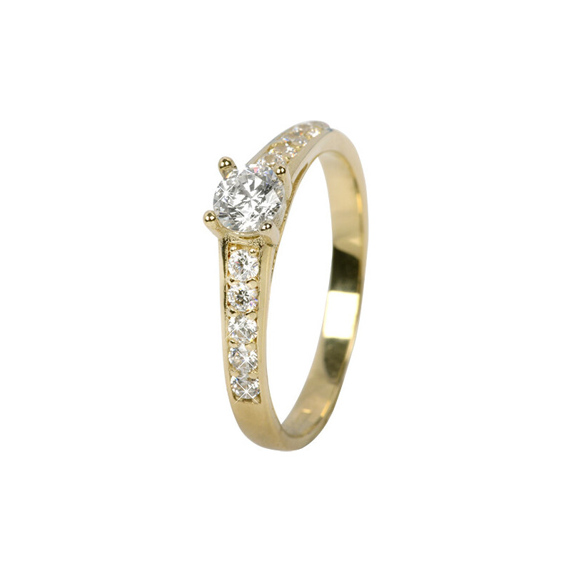 Brilio Dámský prsten s krystaly 229 001 00668