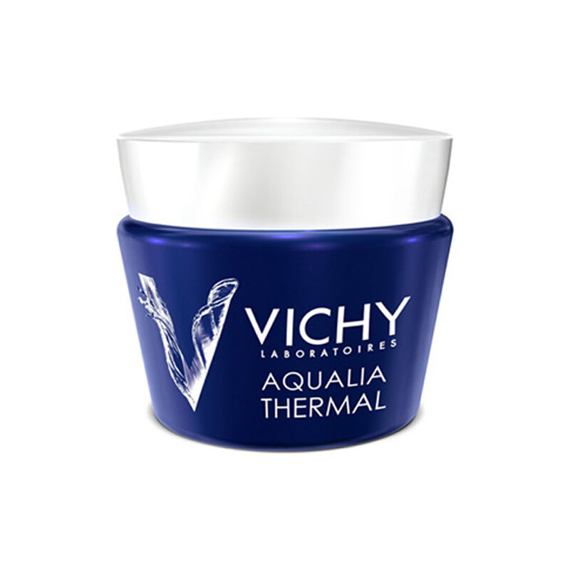 Vichy Intenzivní noční péče proti známkám únavy Aqualia Thermal Night Spa (Replenishing Anti-Fatigue Cream-Gel) 75 ml