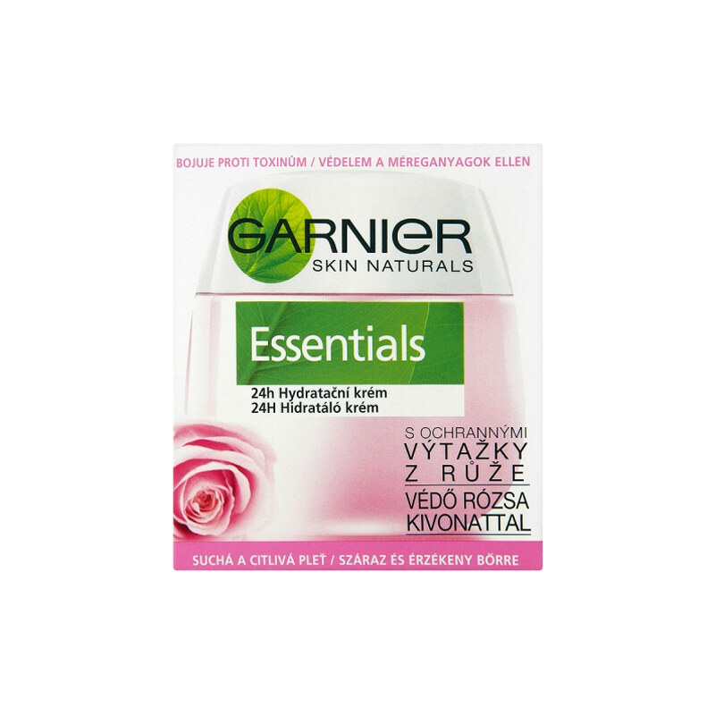 Garnier 24h Hydratační krém s ochrannými výtažky z růže Essentials 50 ml