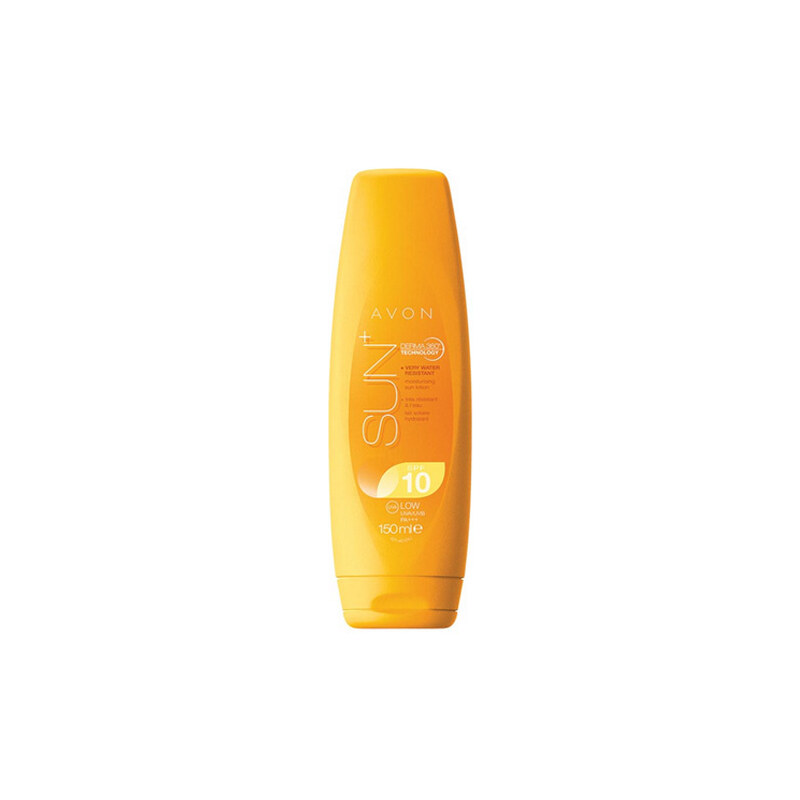 Avon Hydratační voděodolné tělové mléko na opalování SPF 10 Sun+ 150 ml