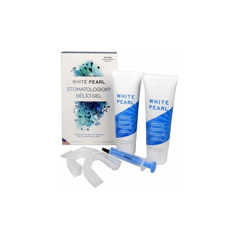 VitalCare Stomatologický bělicí gel White Pearl 130 ml