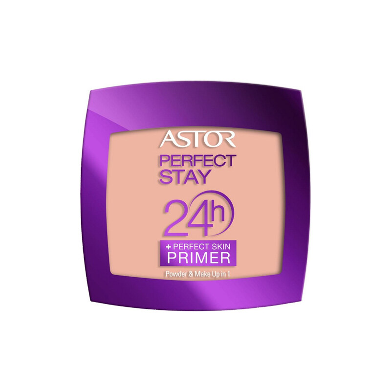 Astor Pudrový make-up 2 v 1 Perfect Stay 24H (Make-Up 1 Powder perfect skin Primer) 7 g