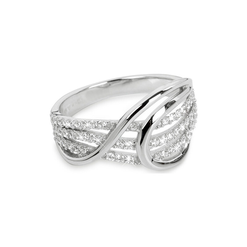 Silver Cat Stříbrný prsten se zirkony SC186