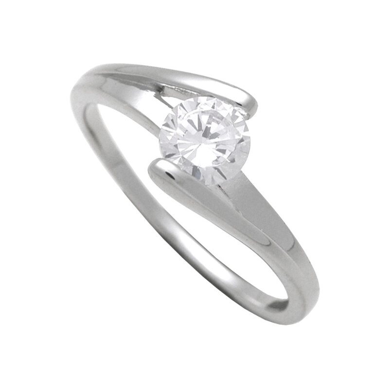 Brilio Silver Stříbrný zásnubní prsten 7111048