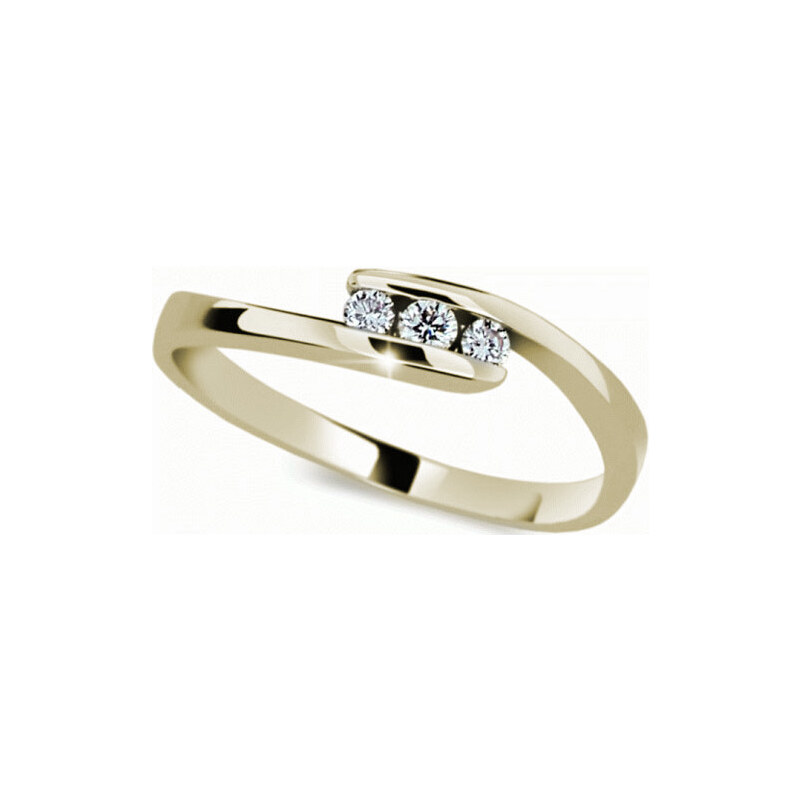 Danfil Jemný prsten s diamantem DF2072z