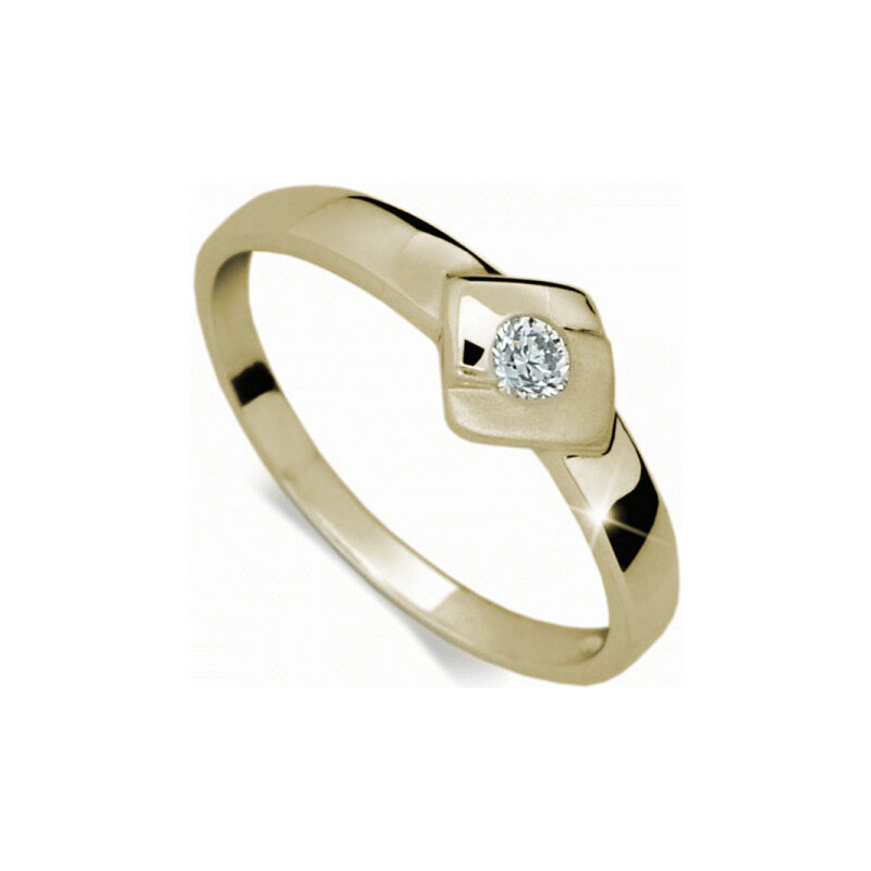 Danfil Zlatý zásnubní prsten s diamantem DF1241z