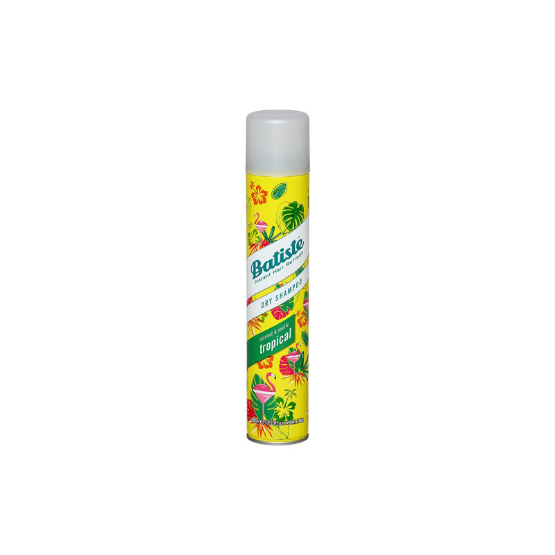 Batiste Suchý šampon na vlasy s vůní tropického ovoce (Dry Shampoo Tropical With A Coconut & Exotic Fragrance)
