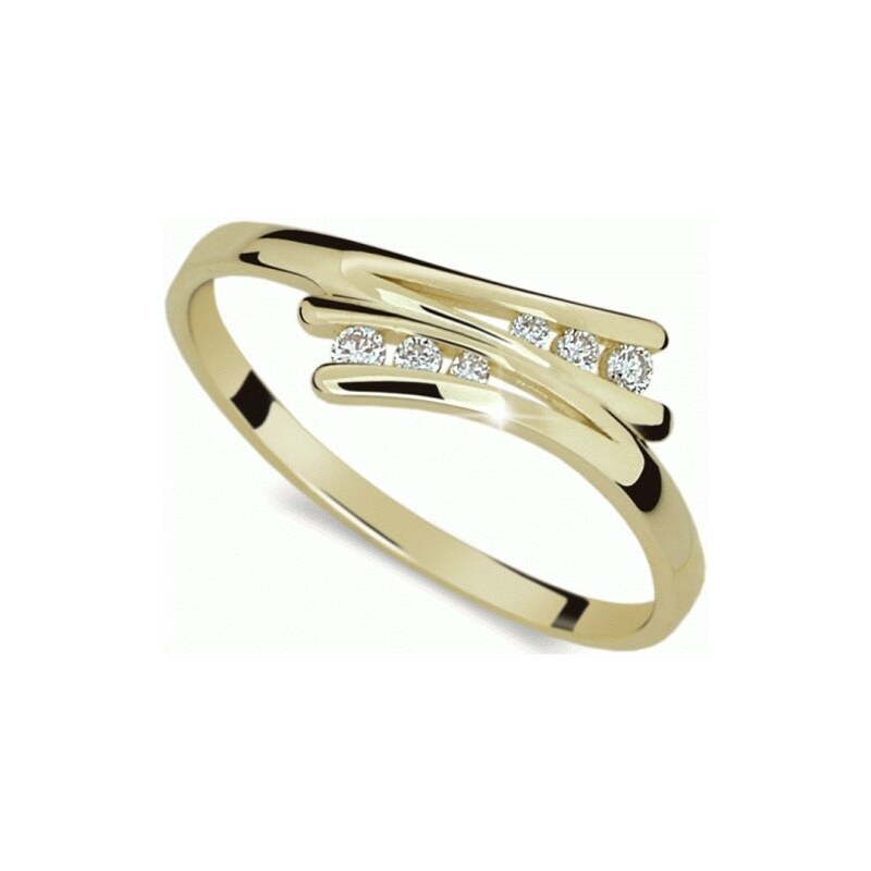 Danfil Krásný prsten s diamanty DF1950z