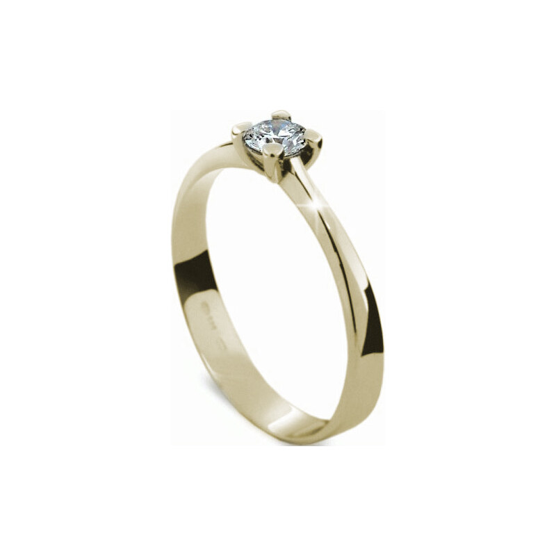 Danfil Luxusní zásnubní prsten s diamantem DF1905z