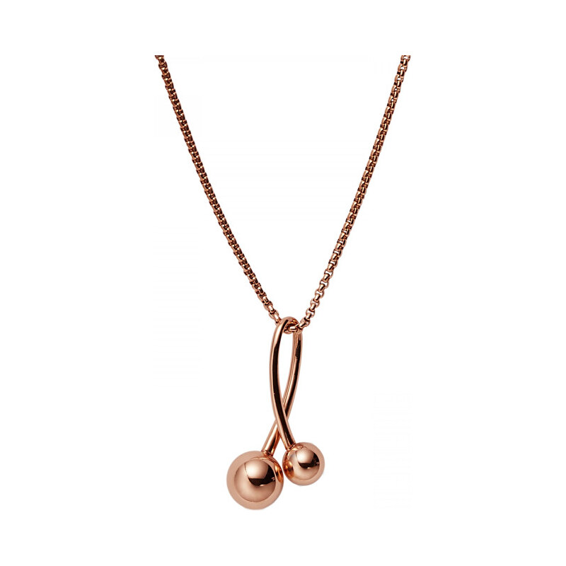 Skagen Luxusní bronzový náhrdelník SKJ0854791