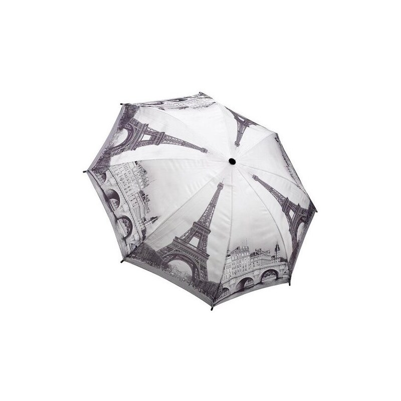 Blooming Brollies Skládací plně automatický deštník Galleria Paris City Scene GCFPAR