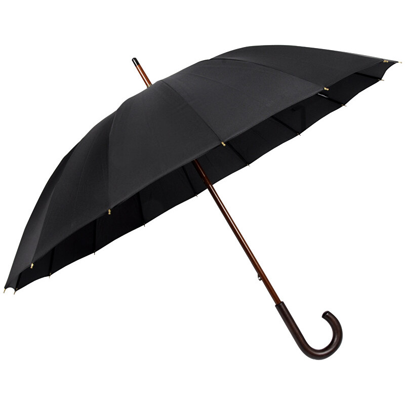 Doppler Pánský holový mechanický deštník London - černý 74166