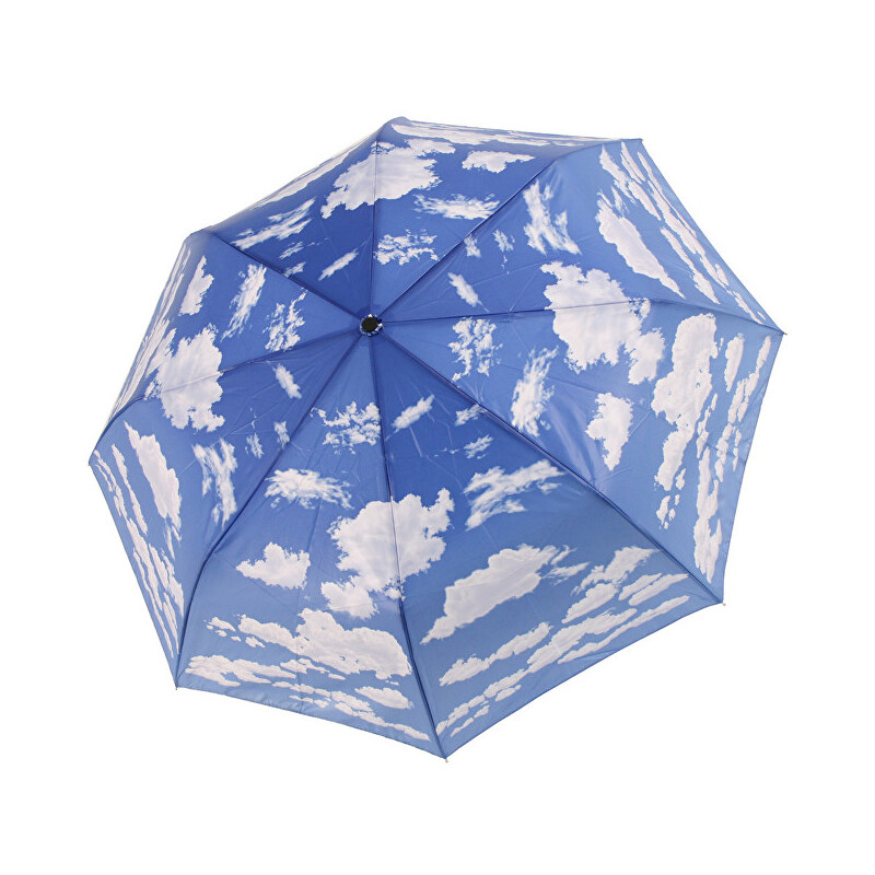 Blooming Brollies Skládací plně automatický deštník Galleria Galleria Clouds GMFCLO