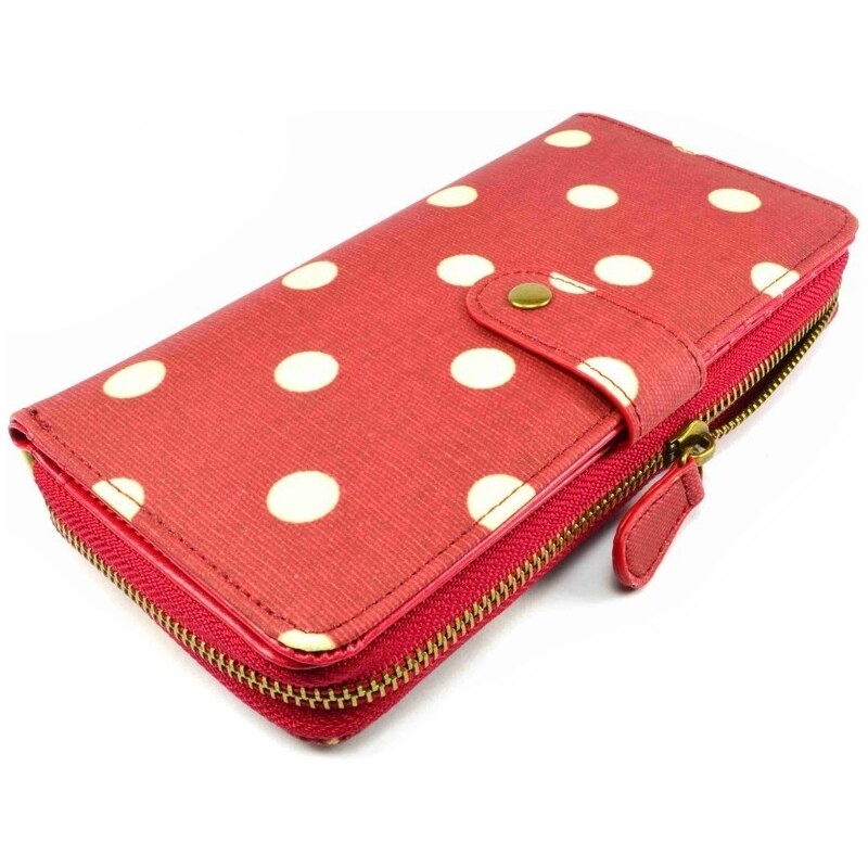 Miss Lulu Dámská peněženka červená velká