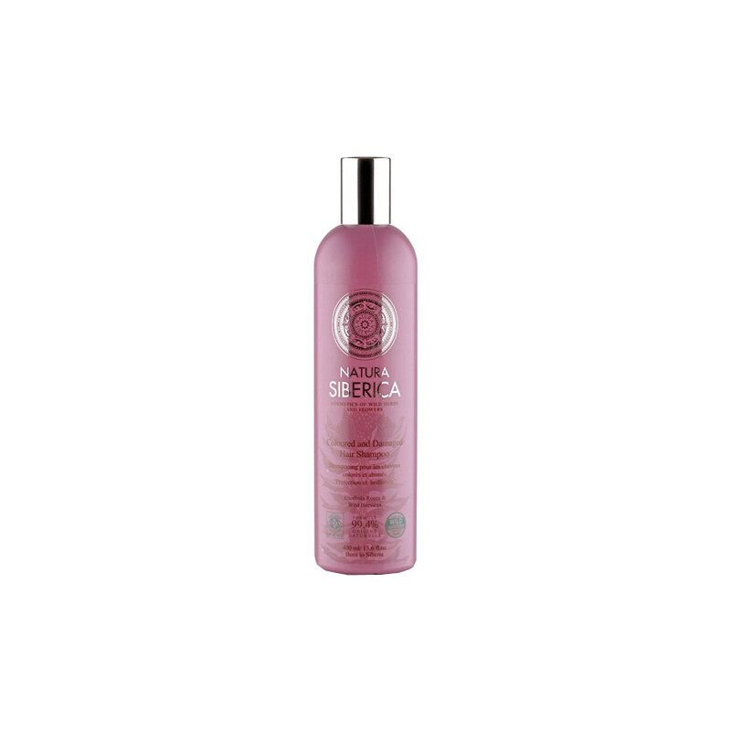 Natura Siberica Šampon pro barvené a poškozené vlasy - Ochrana a lesk (Coloured and Damaged Hair Shampoo) 400 ml