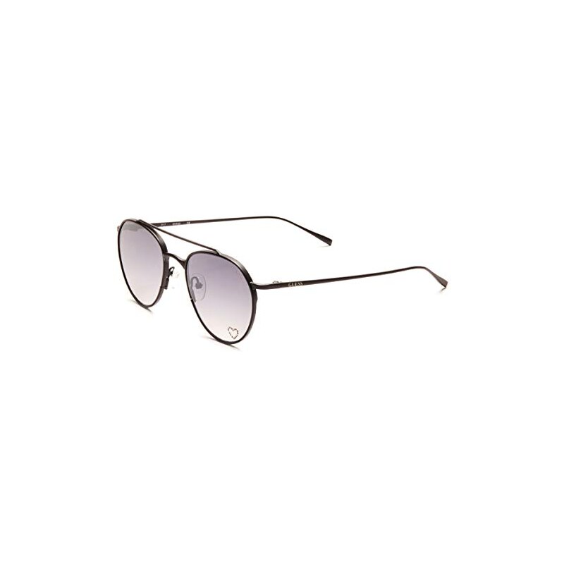 GUESS brýle Round Metal Aviator Sunglasses černé, 11119