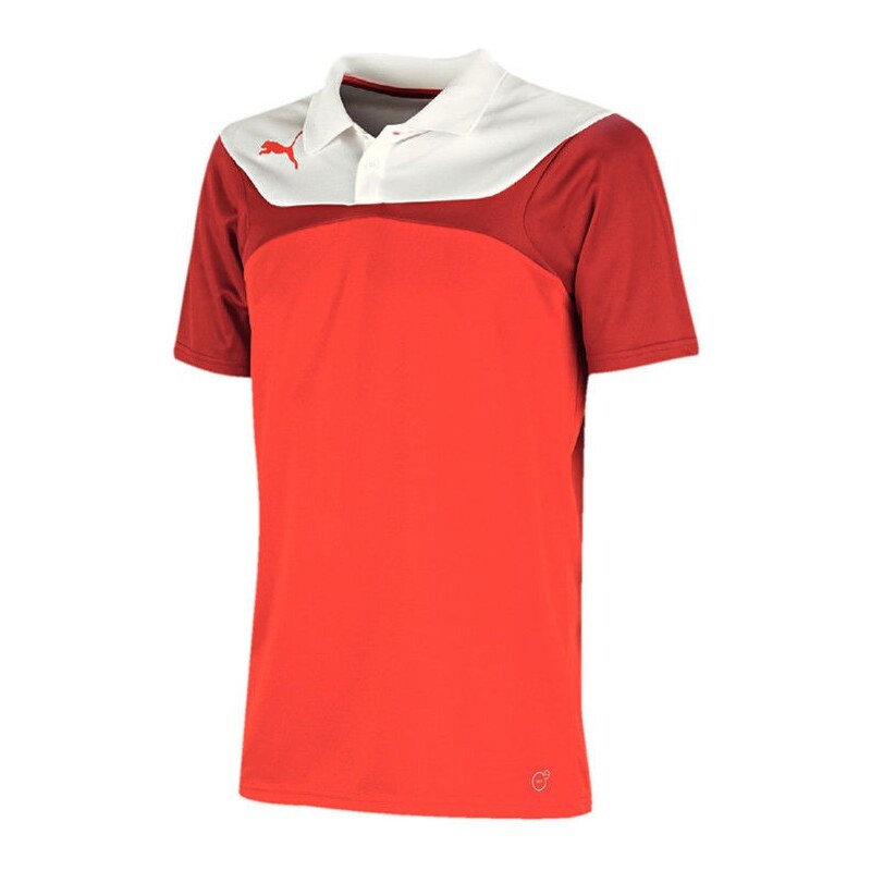 Pánské tričko s límečkem Polo Puma Esito 3 | Červená