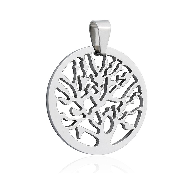 BM Jewellery Přívěsek strom života z chirurgické oceli S516070