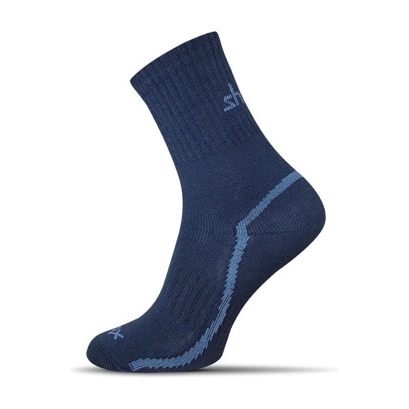 Buďchlap Tmavě modré bambusové ponožky