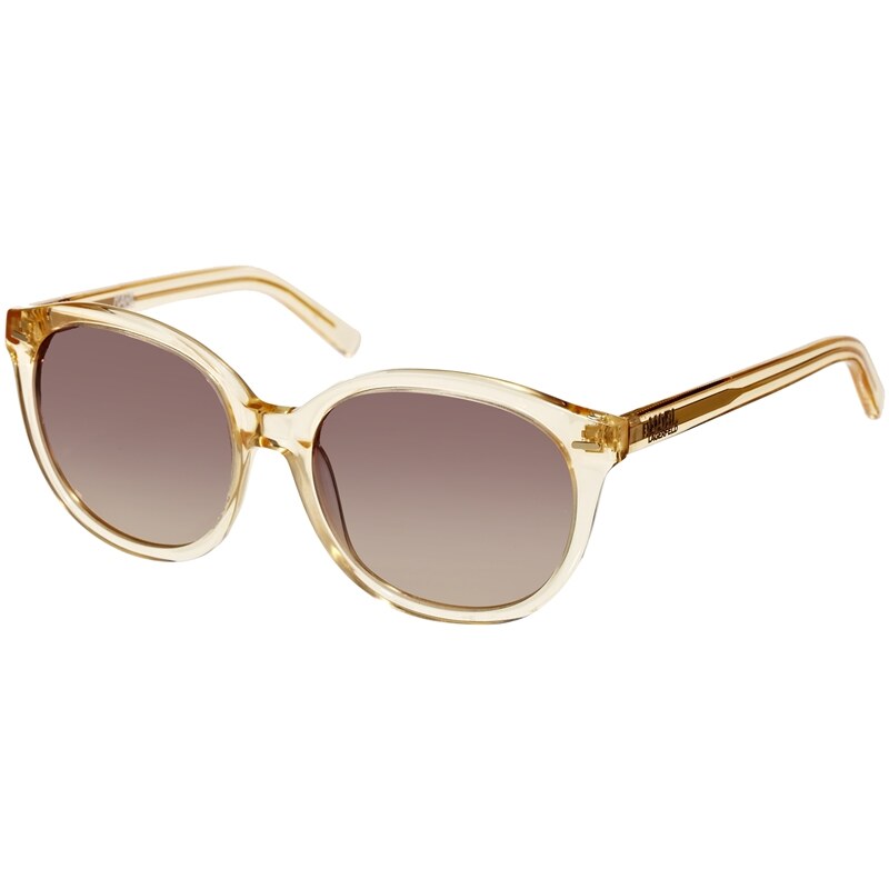 Karl Lagerfeld Yellow Transparent Round Sunglasses - Yellow