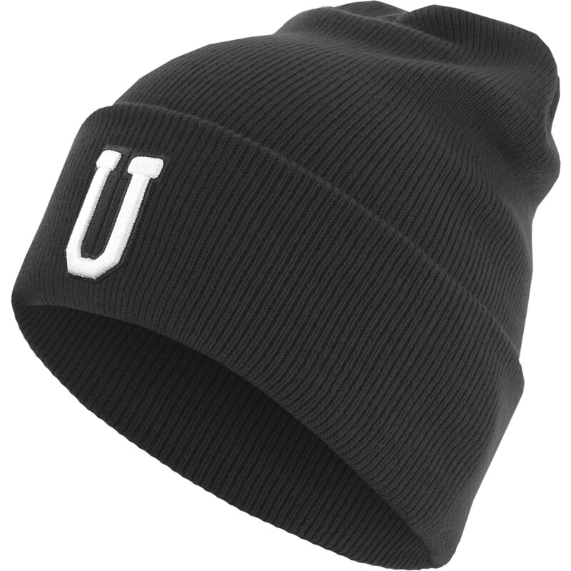 MSTRDS Pletená čepice Letter Cuff U