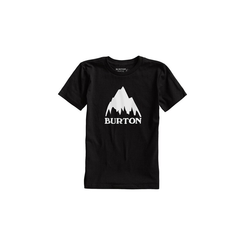 Dětské tričko Burton Classic Mountain true black