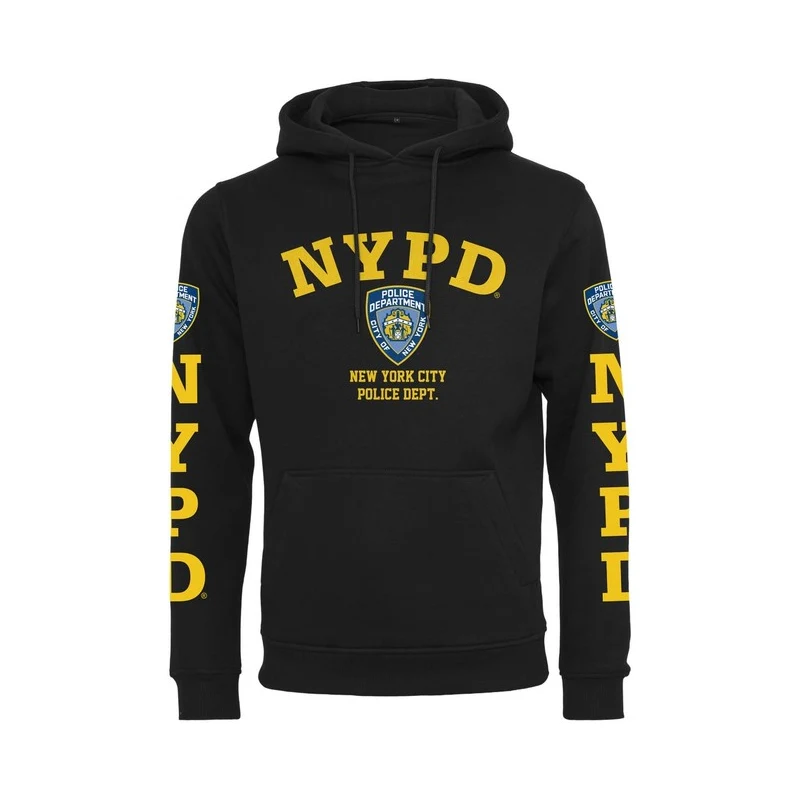 Mr. Tee NYPD Logo Hoody black - GLAMI.cz