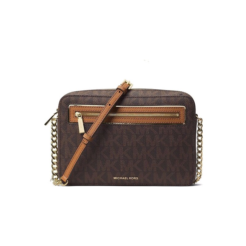 Michael Kors crossbody Frame out large brown