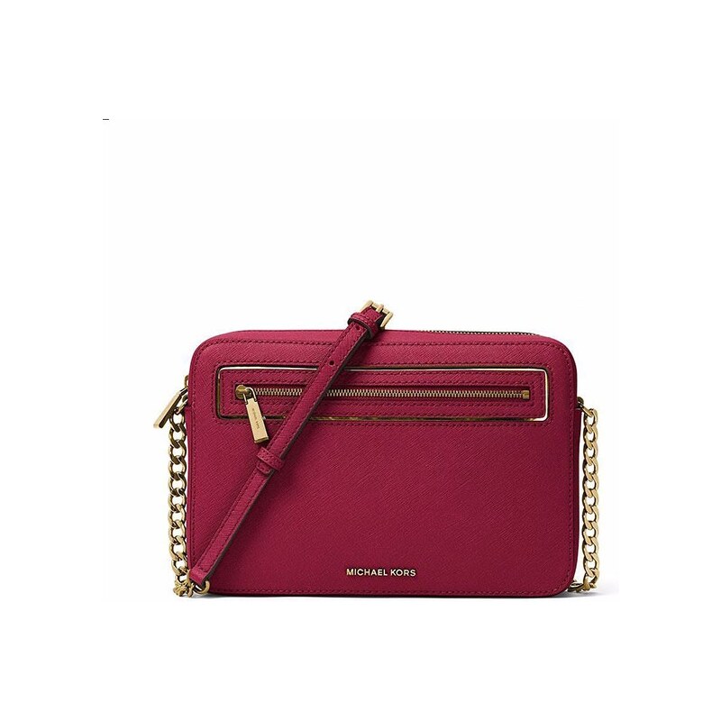Michael Kors crossbody Frame out large red