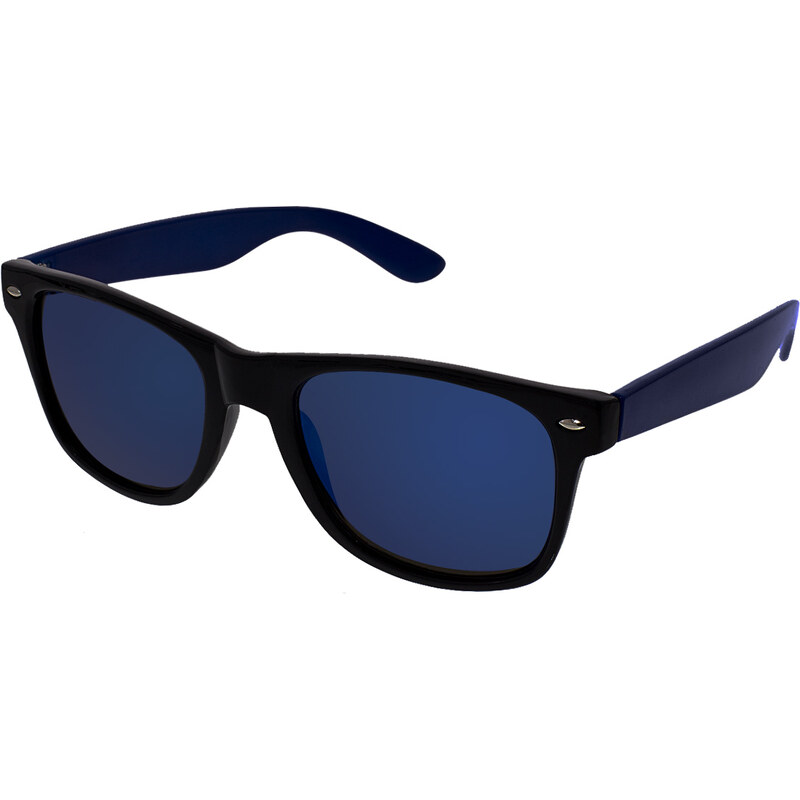 Sluneční brýle VeyRey Nerd Double černo-tmavě modré