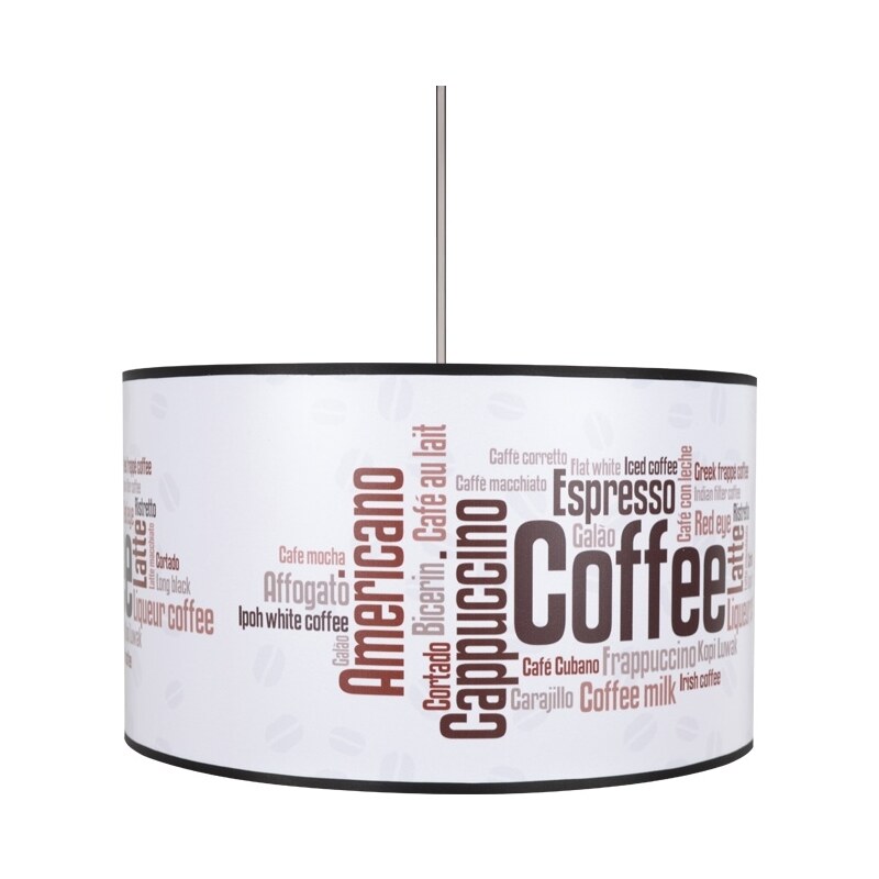 LAMPDAR Lustr COFFEE 1xE27/60W/230V SA0250