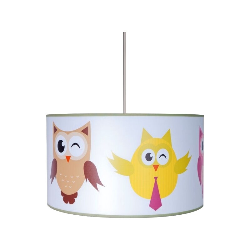 LAMPDAR Dětský lustr OWLS 1xE27/60W/230V SA0255
