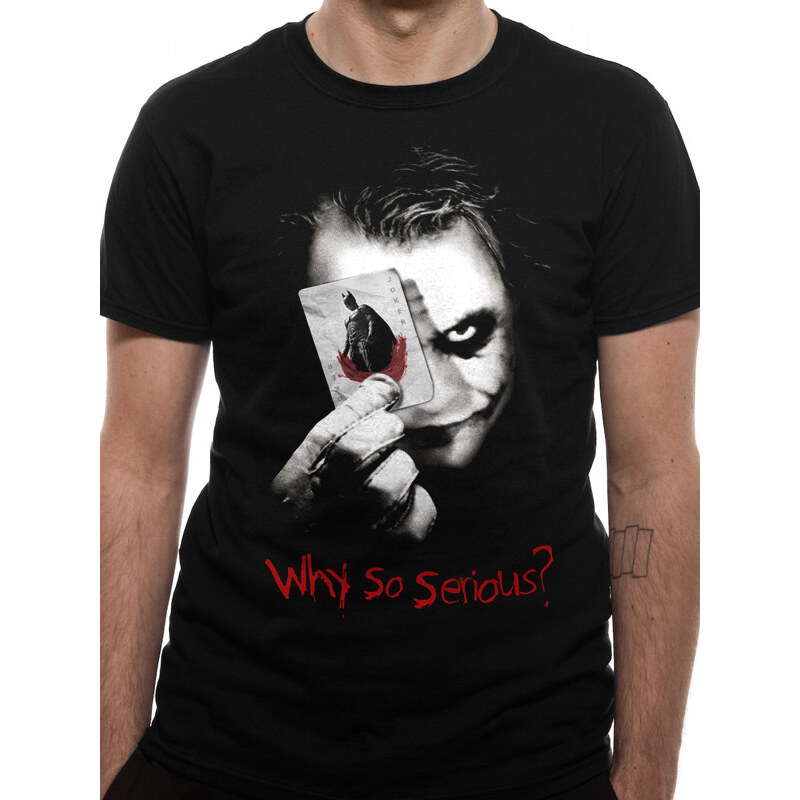 DC Joker Tričko - Why So Serious? - GLAMI.cz
