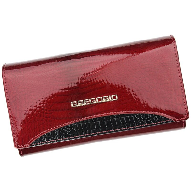 Dámská kožená peněženka Gregorio GP-114 červená